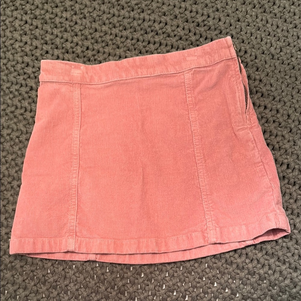 Crewcuts Girls A-Line Pink Corduroy Skirt
